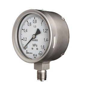 Манометры, мановакуумметры и вакуумметры коррозионностойкие виброустойчивые DM8008-3-AKS-S, DA8008-3-AKS-S, DV8008-3-AKS-S безопасного исполнения Манометры, мановакуумметры и вакуумметры коррозионностойкие виброустойчивые DM8008-3-AKS-S, DA8008-3-AKS-S, DV8008-3-AKS-S безопасного исполнения